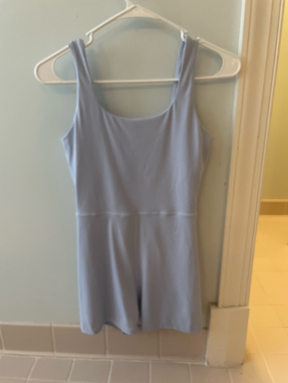 Daily Drills Light Blue One-Piece Active Romper